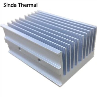 Dissipatore di calore in alluminio lavorato a CNC