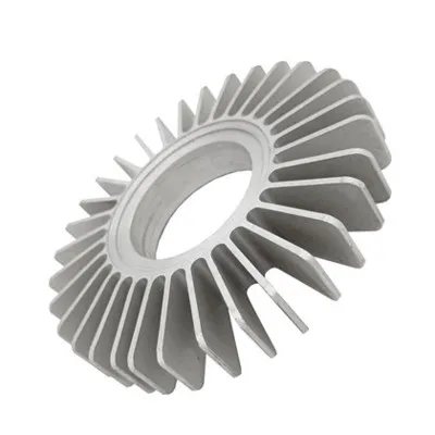 Estrusione di dissipatore di calore cilindrico in alluminio