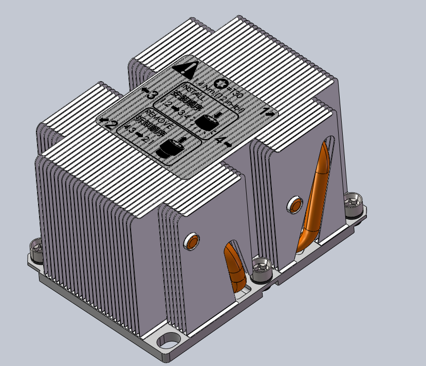 Intel 2U standard heatsink -2