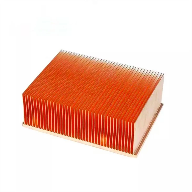 Copper Skiving Fin Radiator For Electric Device
