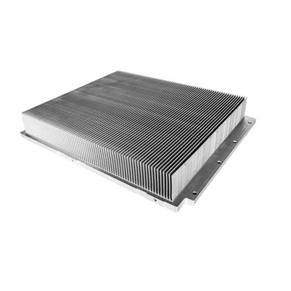 Radiatore in alluminio a pinna rasata per inverter