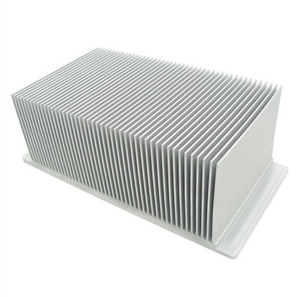 Dissipatore di calore in alluminio Skiving Fin per inverter fotovoltaico